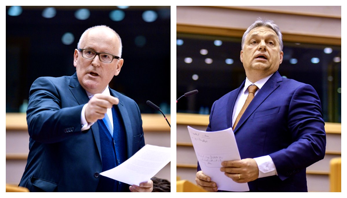 Felhívtam Frans Timmermans, az Európai Bizottság első alelnöke és jogállamiságért is felelős biztos figyelmét a magyarországi helyzet komolyságára